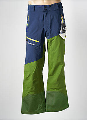 Pantalon droit sport ski taille normale vert ZIENER homme