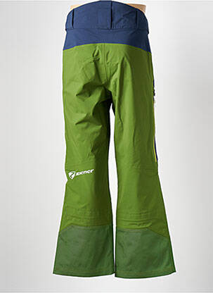 Pantalon droit sport ski taille normale vert ZIENER homme
