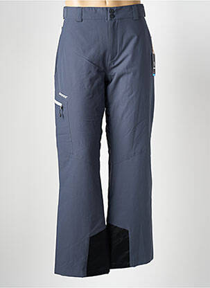 Pantalon droit sport ski taille normale gris ZIENER homme