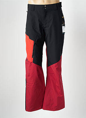 Pantalon droit sport ski taille normale rouge ZIENER homme