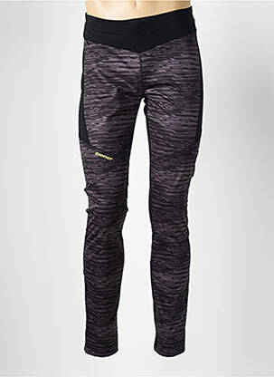 Legging poches taille normale noir ZIENER homme