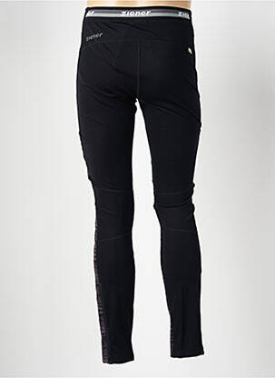 Legging poches taille normale noir ZIENER homme