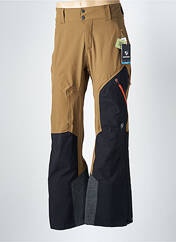 Pantalon droit marron ZIENER pour homme seconde vue