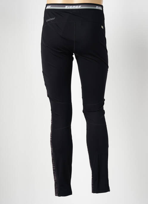 Legging noir ZIENER pour homme