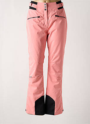 Pantalon droit taille normale taille normale rose ZIENER femme