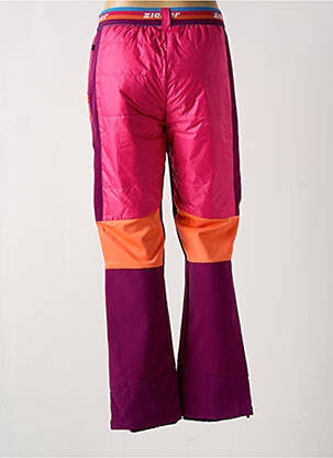 Pantalon droit taille élastique taille normale rose ZIENER femme