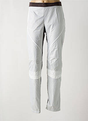 Pantalon droit taille élastique taille normale blanc ZIENER femme