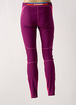 Legging effet matière satinée taille normale rose ZIENER femme