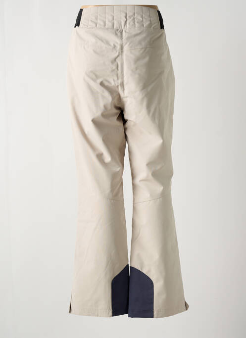 Pantalon droit beige ZIENER pour femme