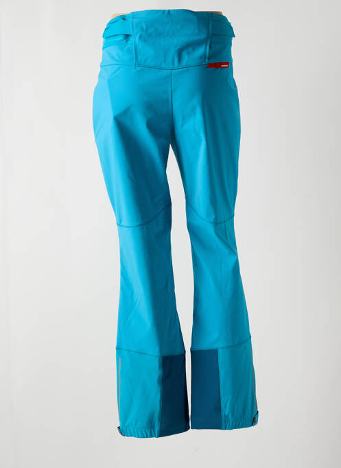 Pantalon droit bleu ZIENER pour femme