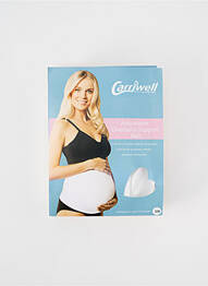 Ceinture coutures renforcées blanc CARRIWELL femme