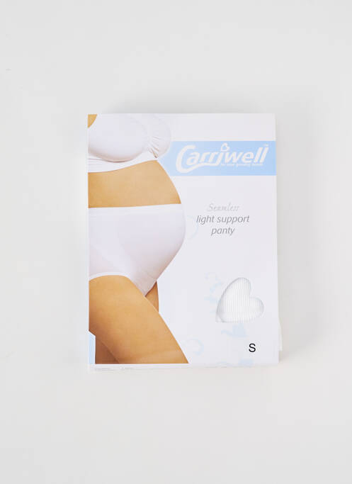 Culotte haute blanc CARRIWELL pour femme
