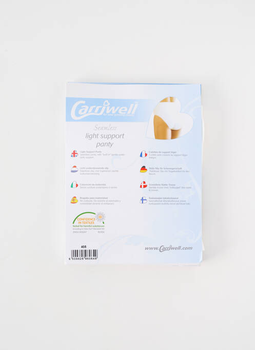 Culotte haute blanc CARRIWELL pour femme