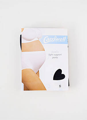 Culotte haute noir CARRIWELL femme