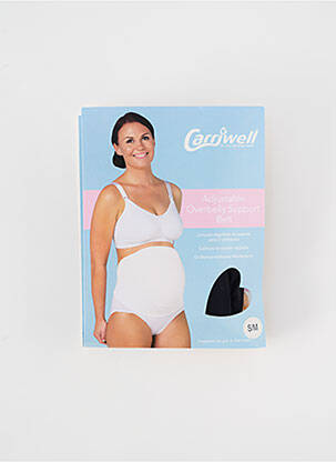 Ceinture effet matière satinée noir CARRIWELL femme