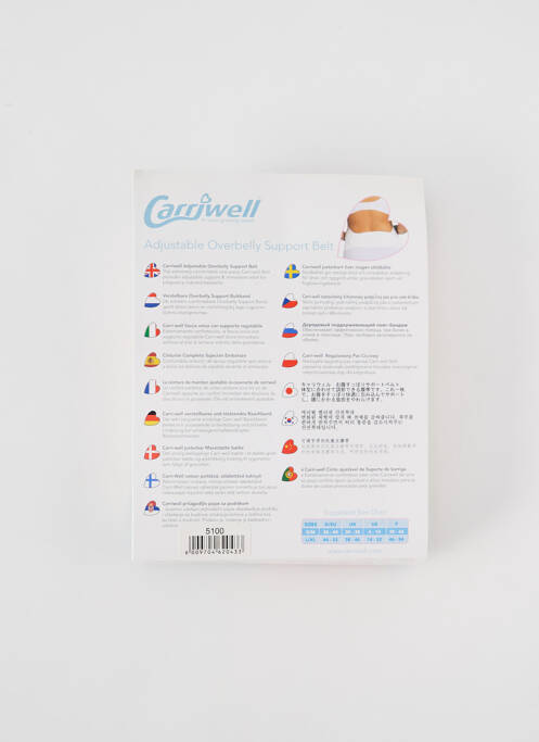 Ceinture blanc CARRIWELL pour femme