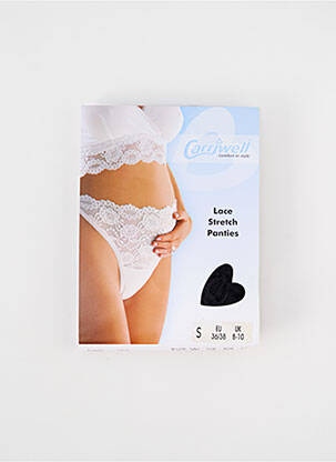 Lingerie maternité stretch noir CARRIWELL femme