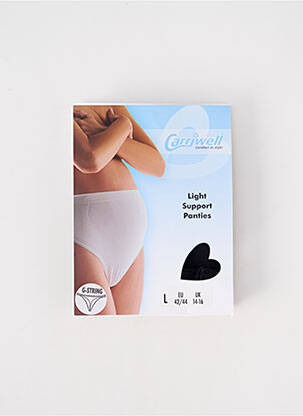 Lingerie maternité stretch noir CARRIWELL femme