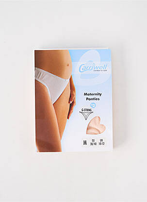 Lingerie maternité stretch beige CARRIWELL femme