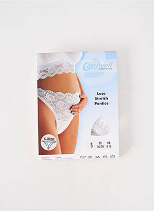 Lingerie maternité stretch blanc CARRIWELL femme