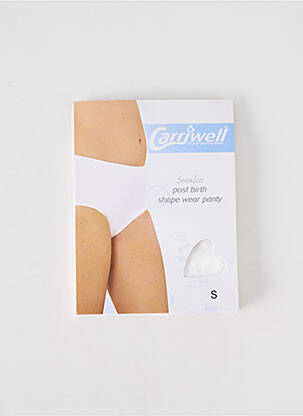 Lingerie maternité stretch blanc CARRIWELL femme