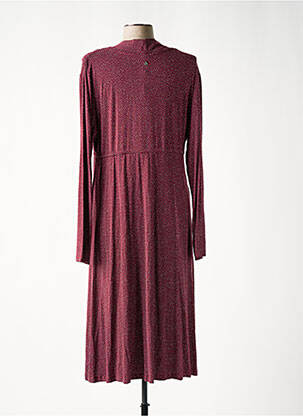 Robe longue manches longues manches longues rouge SHEEGO femme