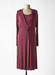 Robe longue rouge SHEEGO pour femme seconde vue