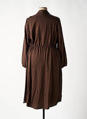 Robe mi-longue marron SHEEGO pour femme seconde vue
