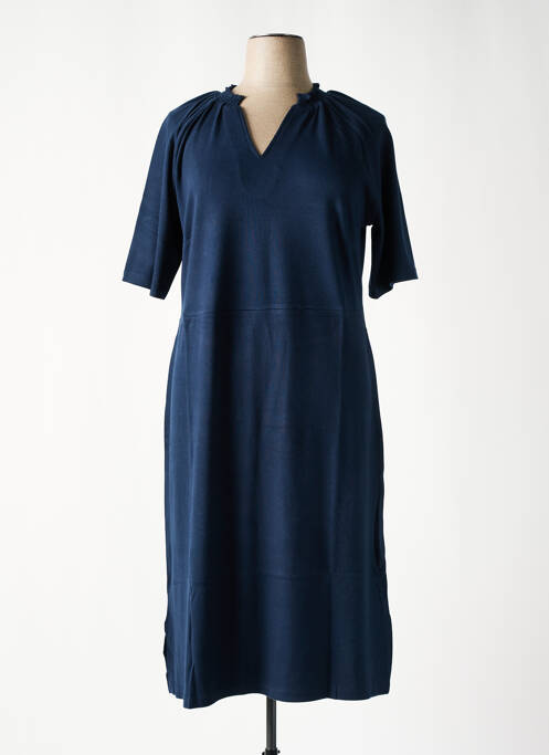 Robe longue bleu SHEEGO pour femme