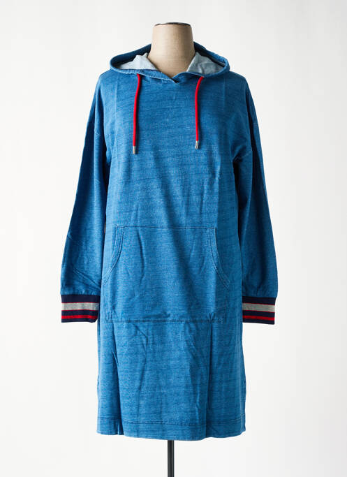 Robe mi-longue bleu SHEEGO pour femme