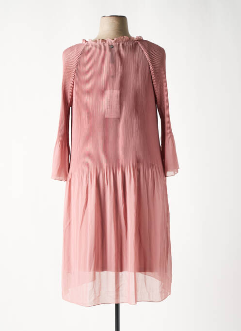 Robe mi-longue rose SHEEGO pour femme