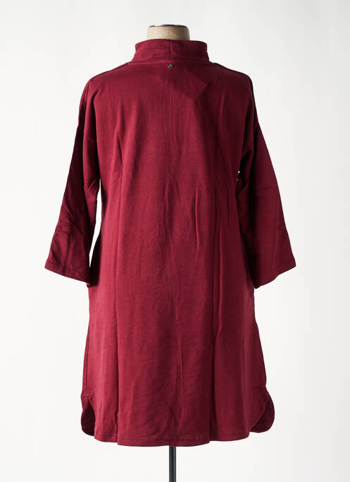 Robe mi-longue rouge SHEEGO pour femme