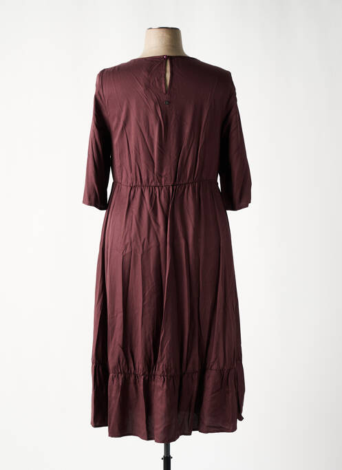 Robe mi-longue violet SHEEGO pour femme