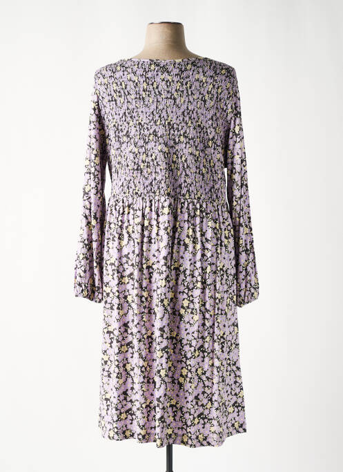 Robe mi-longue violet SHEEGO pour femme