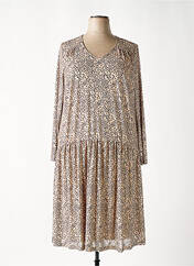 Robe mi-longue beige SHEEGO pour femme seconde vue