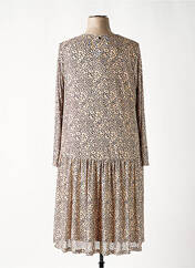 Robe mi-longue beige SHEEGO pour femme seconde vue