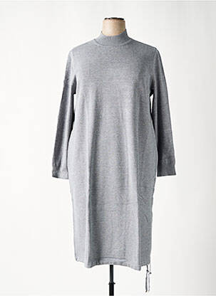 Robe pull gris SHEEGO pour femme