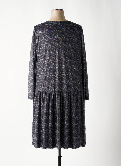 Robe mi-longue gris SHEEGO femme