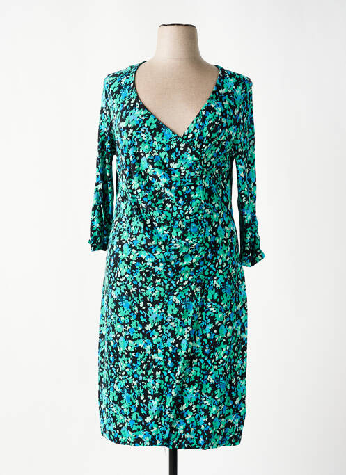 Robe mi-longue vert SHEEGO pour femme