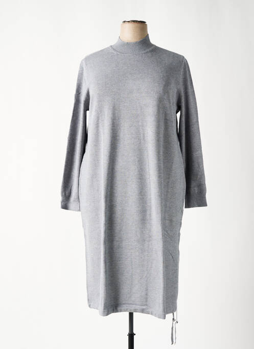 Robe pull gris SHEEGO pour femme