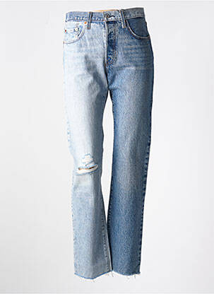 Jeans coupe droite taille haute taille haute bleu LEVI'S femme
