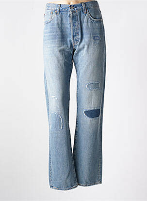 Jeans coupe droite taille haute taille haute bleu LEVI'S femme