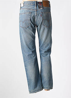 Jeans coupe droite effet usé taille normale bleu LEVIS homme