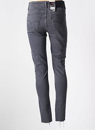 Jeans skinny taille haute taille haute gris LEVI'S femme