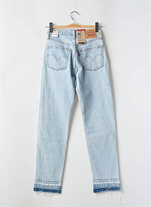 Jeans coupe droite taille haute taille haute bleu LEVI'S femme