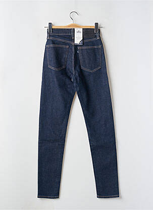 Jeans skinny tissage brut taille haute bleu LEVI'S femme