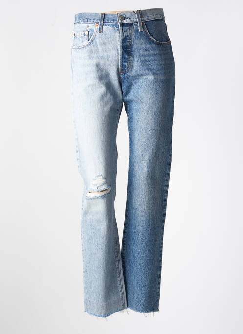 Jeans coupe droite bleu LEVIS pour femme