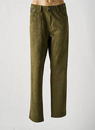 Pantalon slim stretch taille normale vert GEVANA femme