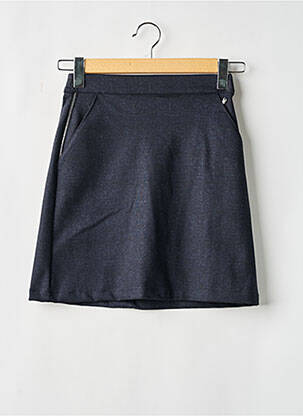 Jupe courte poches bleu DIPLODOCUS femme