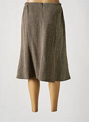 Jupe mi-longue beige GUY DUBOUIS pour femme seconde vue